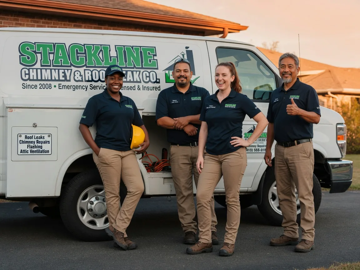Chimney flashing repair company in Vernal, UT